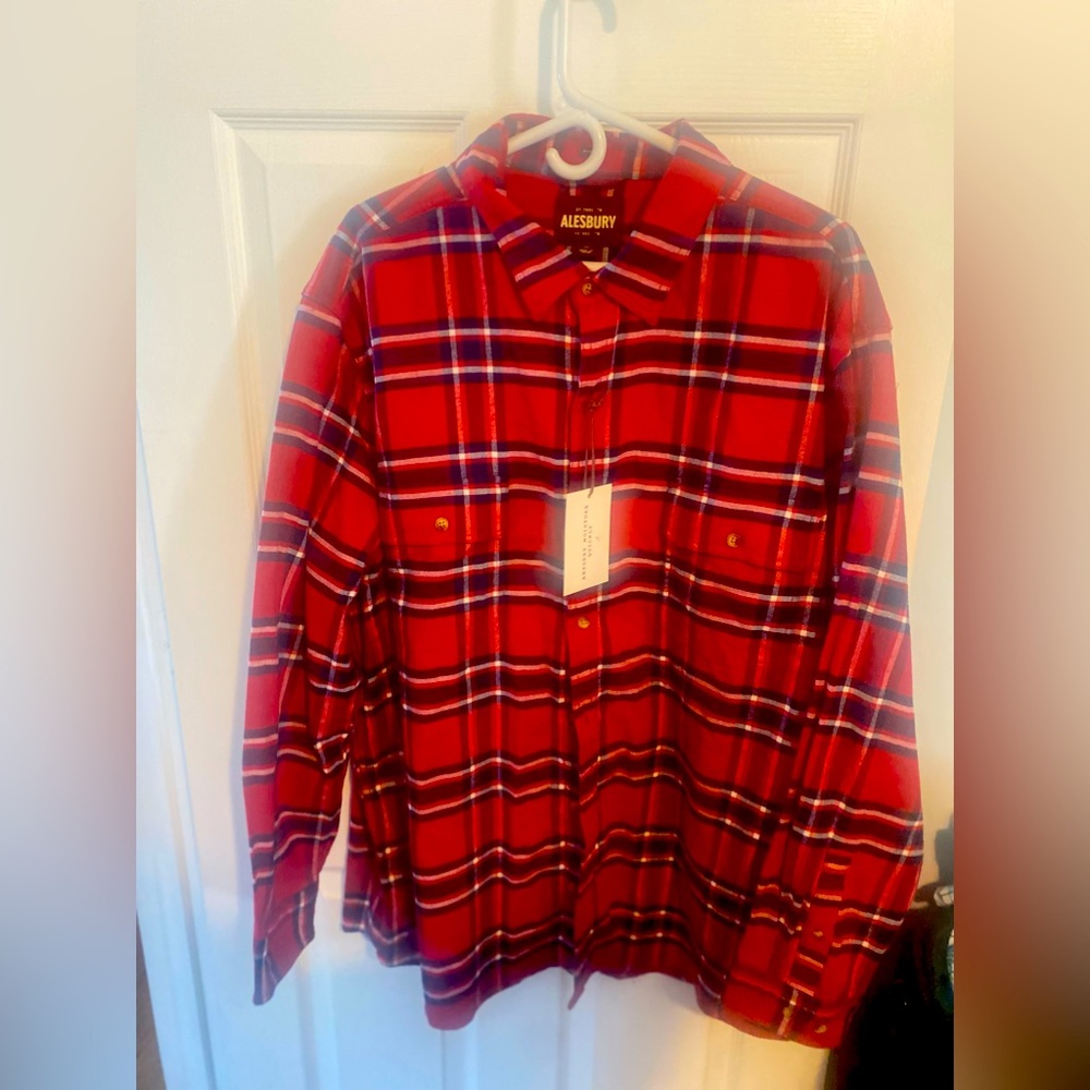 Men's Flannel Shirt NWT